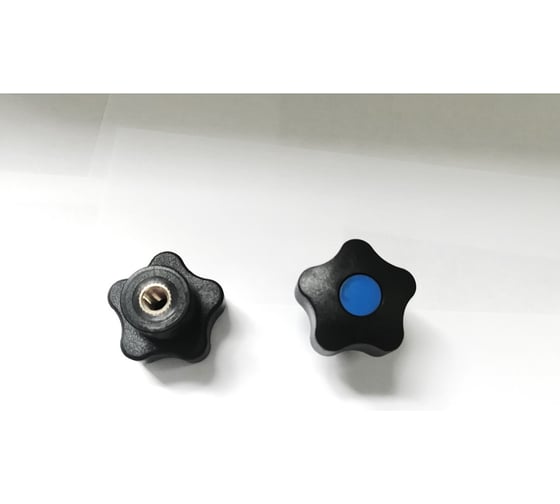 Лепестковая ручка UnitMC с вставками синего цвета M8 100208 M8x40