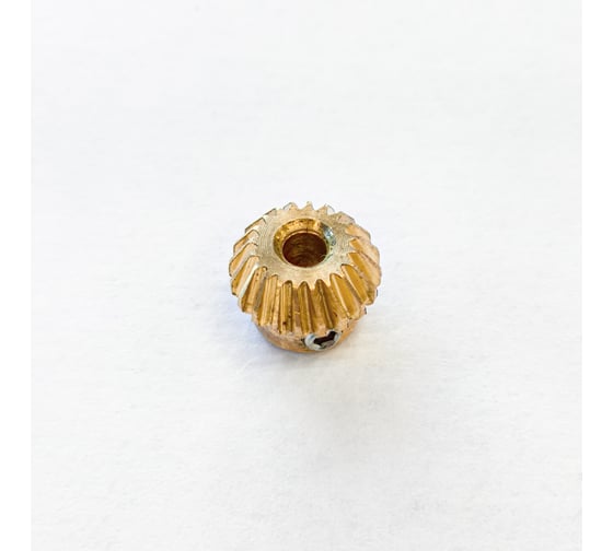 Шестерня коническая ATF латунь, d10, 20 зубьев, ТРВШ.МС1000.032-02