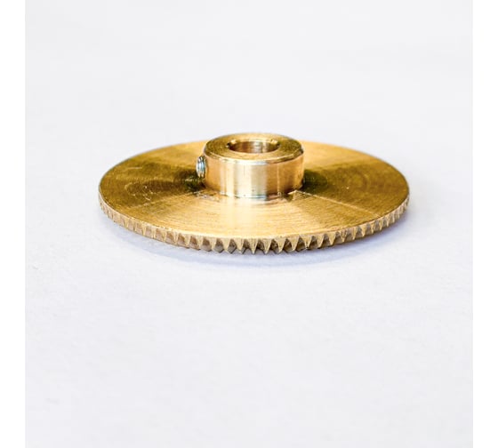 Шестерня коническая ATF латунь, d40, 80 зубьев, ТРВШ.МС0000.088-20