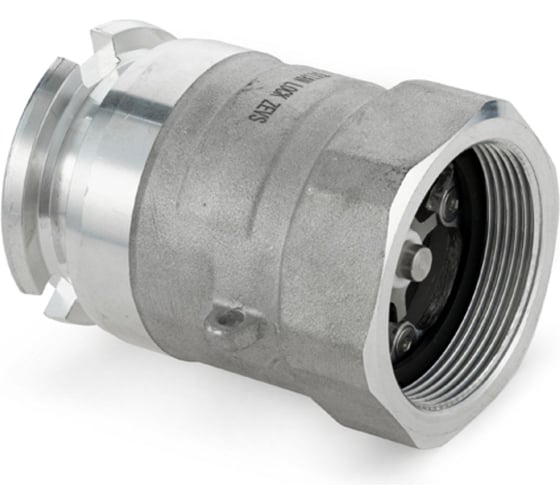 Соединение TITAN LOCK ZEVS ("сухой" разъем) ниппель, 3in, BSP, материал алюминий TLDDA300-AL