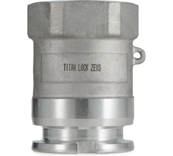 Соединение TITAN LOCK ZEVS ("сухой" разъем) ниппель, 3in, BSP, материал нержавеющая сталь TLDDA300-SS