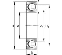 Подшипник URB 16009