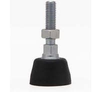 Регулируемая опора Алтервиа черная M8x30 до 360 кг нержавеющая сталь, упаковка 2 штуки A00021.1203008030.2