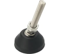 Регулируемая опора Алтервиа черная M8x50 до 360 кг нержавеющая сталь, упаковка 2 штуки A00021.1204008050.2