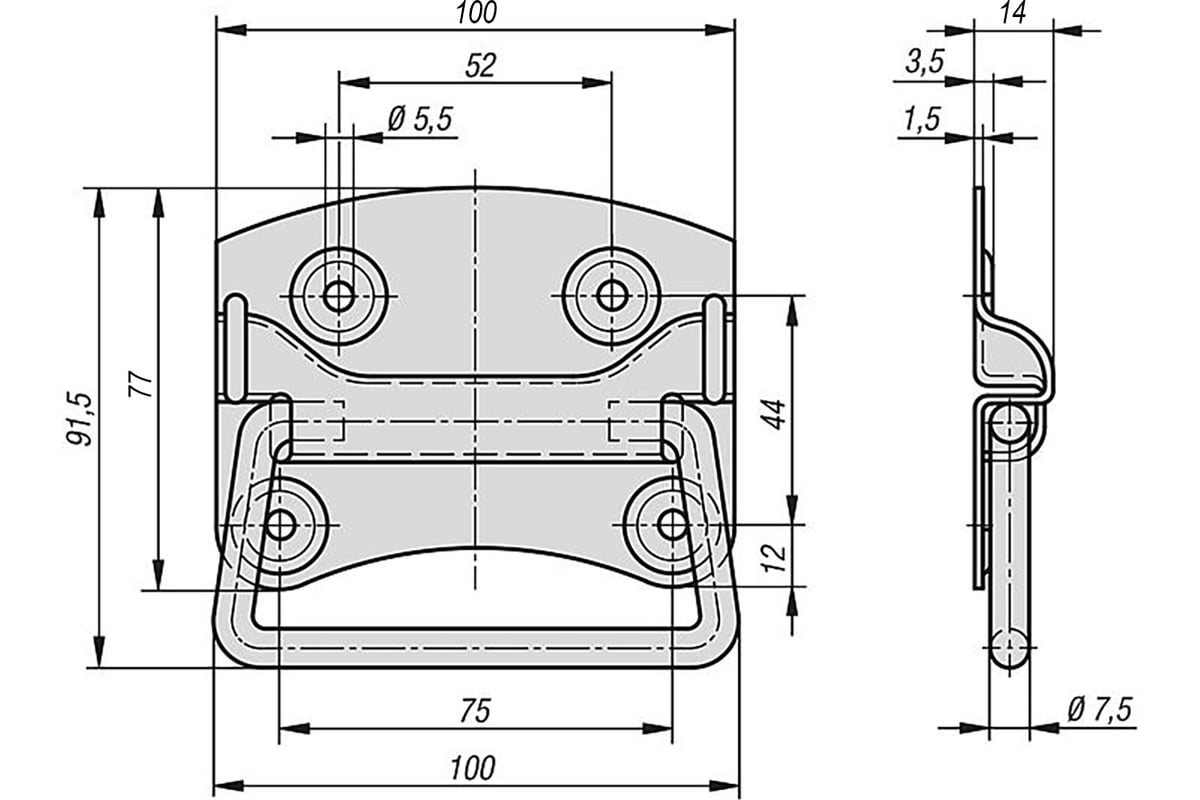 ручка защелка fighter 6000 series tubular lock