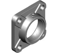 Нержавеющий корпус подшипника BECO F204SS