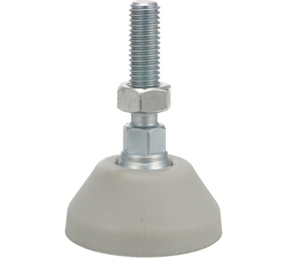 Регулируемая опора серая Алтервиа M8x30 до 360 кг упаковка 2 штуки A00021.2104008030.2 1