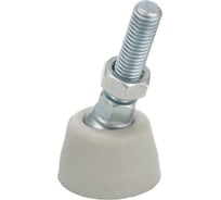 Регулируемая опора серая Алтервиа M8x30 до 360 кг упаковка 2 штуки A00021.2103008030.2