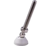 Регулируемая опора серая Алтервиа M12x100 до 800 кг упаковка 2 штуки A00021.2104012100.2