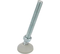 Регулируемая опора серая Алтервиа M14x125 до 900 кг упаковка 2 штуки A00021.2105014125.2
