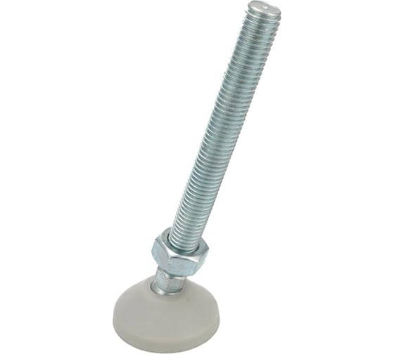 Регулируемая опора серая Алтервиа M14x125 до 900 кг упаковка 2 штуки A00021.2105014125.2 1
