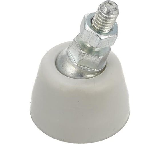 Регулируемая опора серая Алтервиа M6x15 до 200 кг упаковка 4 штуки A00021.2103006015.4 1