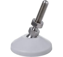 Регулируемая опора серая Алтервиа M10x45 до 500 кг упаковка 2 штуки A00021.2106010045.4