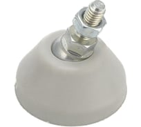 Регулируемая опора серая Алтервиа M6x15 до 200 кг упаковка 2 штуки A00021.2104006015.2
