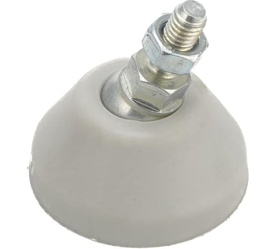 Регулируемая опора серая Алтервиа M6x15 до 200 кг упаковка 2 штуки A00021.2104006015.2 1