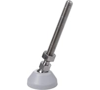 Регулируемая опора серая Алтервиа M10x90 до 500 кг упаковка 2 штуки A00021.2104010090.2