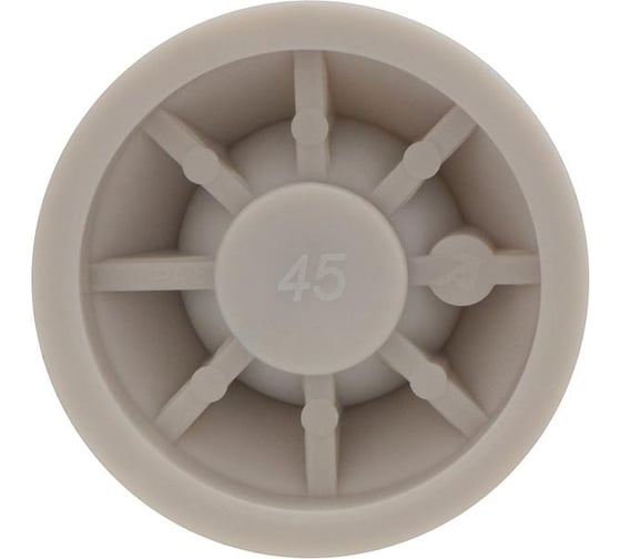 Регулируемая опора серая Алтервиа M12x150 до 800 кг упаковка 2 штуки A00021.2104512150.4