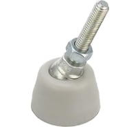 Регулируемая опора серая Алтервиа M6x30 до 200 кг упаковка 4 штуки A00021.2103006030.4