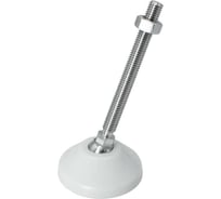 Регулируемая опора серая Алтервиа M8x80 до 360 кг, нержавеющая сталь, упаковка 4 штуки A00021.2205008080.4