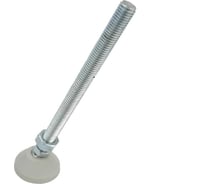 Регулируемая опора серая Алтервиа M12x150 до 800 кг, нержавеющая сталь, упаковка 2 штуки A00021.2204512150.2