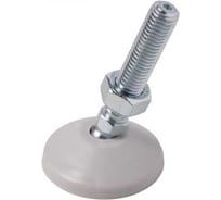 Регулируемая опора серая Алтервиа M12x45 до 800 кг, упаковка 2 штуки A00021.2108012045.2