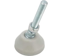 Регулируемая опора серая Алтервиа M8x50 до 360 кг, нержавеющая сталь, упаковка 2 штуки A00021.2204008050.2