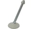 Регулируемая опора серая Алтервиа M16x150 до 900 кг, упаковка 2 штуки A00021.2108016150.2 1