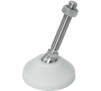 Регулируемая опора серая Алтервиа M8x50 до 360 кг, нержавеющая сталь, упаковка 2 штуки A00021.2205008050.2