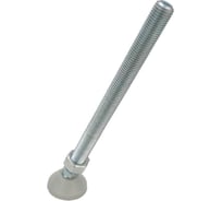 Регулируемая опора серая Алтервиа M10x125 до 500 кг, нержавеющая сталь, упаковка 4 штуки A00021.2204510125.4