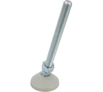 Регулируемая опора серая Алтервиа M12x125 до 800 кг, нержавеющая сталь, упаковка 4 штуки A00021.2205012125.4