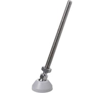 Регулируемая опора серая Алтервиа M10x150 до 500 кг, нержавеющая сталь, упаковка 2 штуки A00021.2204010150.2