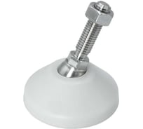 Регулируемая опора серая Алтервиа M8x30 до 360 кг, нержавеющая сталь, упаковка 2 штуки A00021.2205008030.2