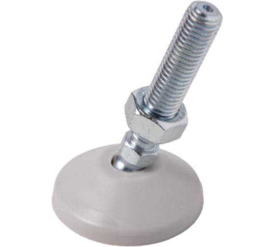 Опора шарнирная с наружной резьбой серая, нержавеющая сталь Алтервиа упаковка 2 штуки A00021.2206016066.2
