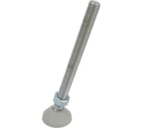 Регулируемая опора серая Алтервиа M14x150 до 900 кг, нержавеющая сталь, упаковка 4 штуки A00021.2204514150.4