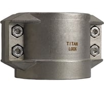 Хомут усиленный 4-х болтовый 3/4" TITAN LOCK TL19X6SS