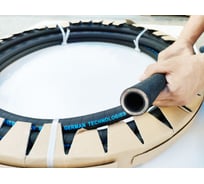 Рукав высокого давления HEIBERG Dn20 SAE 100 R15, 3, рост 4" ,W.P.420 BAR, (-55C), 20 м 0004SAE20