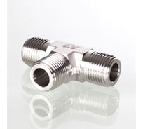Тройник с наружной резьбой Hy-Lok stainless male run tee, o.d. 18mm - npt 3/4, CRTM-18M-12N