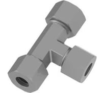 Тройник из нержавеющей стали Hy-Lok 6мм DT-06L