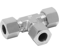 Hy-Lok ; тройник понижающий из нержавеющей стали l 8 мм - l 8мм - l 12мм DTR-08L-08L-12L