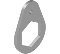 Фиксатор для фитинга с креплением на панели из нержавеющей стали Hy-Lok под фитинг 3/8 CBRE-6