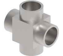 Крест с плечиками, из нержавеющей стали Hy-Lok o.d. 1/4, ra=0,13м H-MXA-4-H