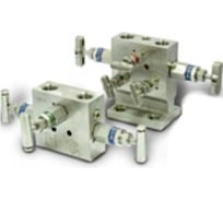 Манифольд 3-х вентильный из нержавеющей стали Hy-Lok 316l npt 1/2 M3VDMTV8N