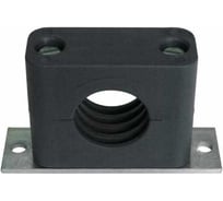 Зажим легкой серии на двух болтах A-Flow 30 мм, корпус из полиамида, остальные элементы из углеродистой стали SLNF-430