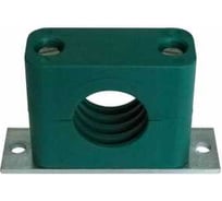 Зажим легкой серии на двух болтах A-Flow 12.7 мм, корпус из полипропилена, остальные элементы из углеродистой стали SLPF-212.7