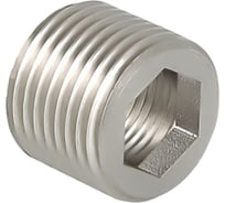 Заглушка из нержавеющей стали Hy-Lok с наружной резьбой NPT 1/2", материал - нержавеющая сталь ss316 H-SPA-8N