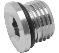 Заглушка резьбовая под шестигранник Hy-Lok с наружной резьбой с уплотнительным кольцом ed-ring из нержавеющей стали М16x1.5 DVSTI-M16ED