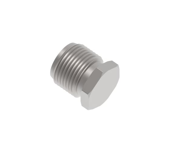 Заглушка с наружной резьбой из нержавеющей стали Hy-Lok zcr 1/2", ra=0,25м H-ZP-8-B