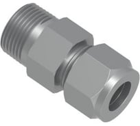 Штуцер с наружной резьбой из углеродистой стали Hy-Lok o.d. 8 мм - bsp tapered 1/4" CMC-8M-4R-STEL