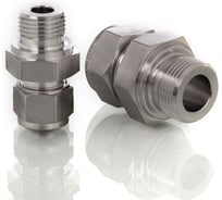 Штуцер с наружной резьбой Hy-Lok o.d. 10 мм, М20x1.5 COM-10M-M20x1,5P