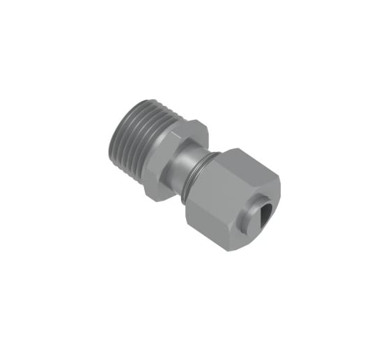 Соединитель под трубку Hy-Lok 8мм l с наружной резьбой NPT 1/4 DMC-08L-02N-STEL 1